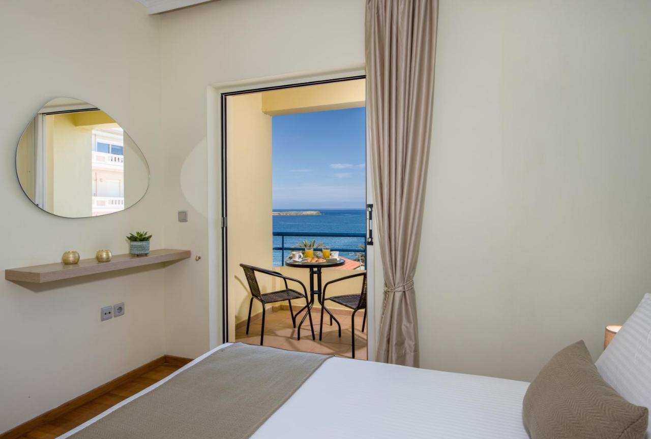 Be Crete - Vista Lazareta Apartman Hriszí Aktí Haniá Kültér fotó