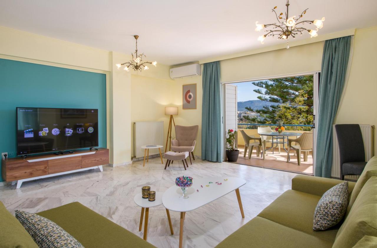Be Crete - Vista Lazareta Apartman Hriszí Aktí Haniá Kültér fotó