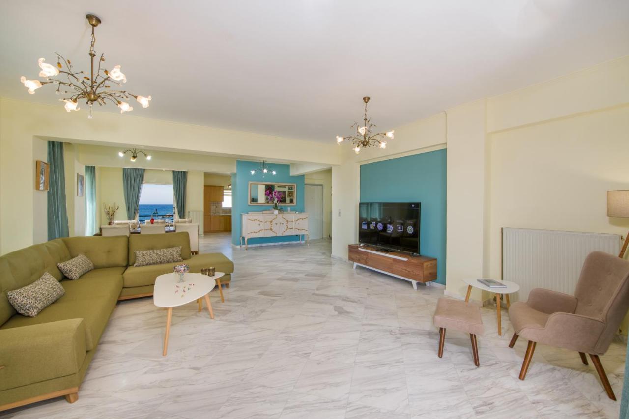Be Crete - Vista Lazareta Apartman Hriszí Aktí Haniá Kültér fotó