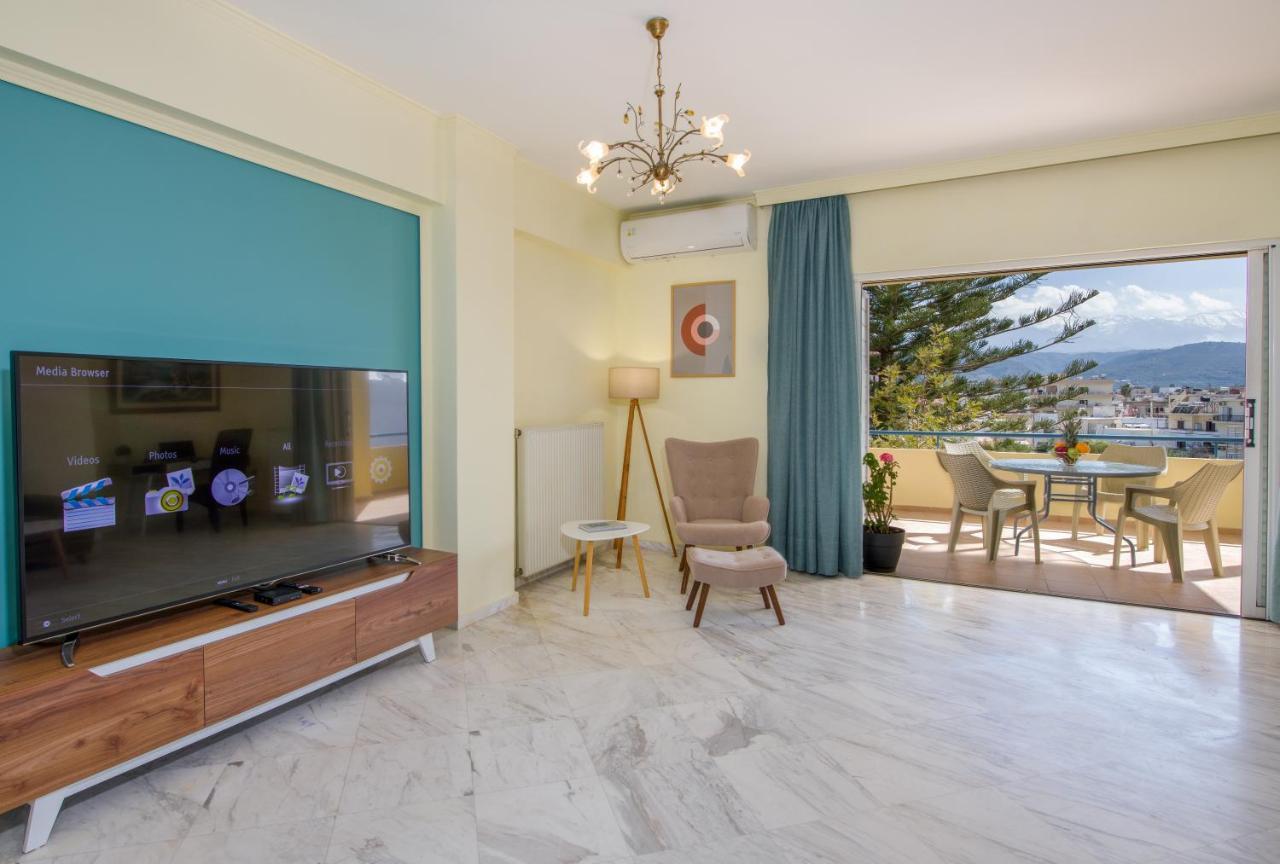 Be Crete - Vista Lazareta Apartman Hriszí Aktí Haniá Kültér fotó