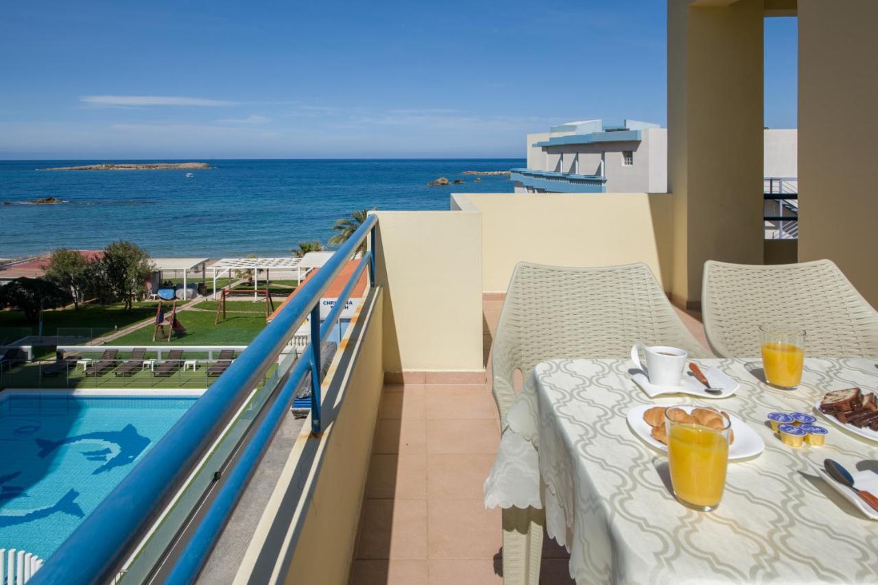 Be Crete - Vista Lazareta Apartman Hriszí Aktí Haniá Kültér fotó